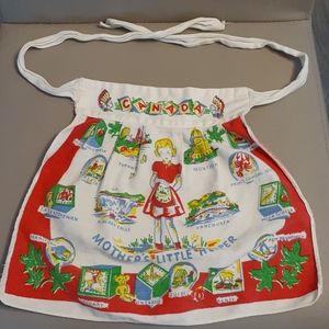 Vintage Children's Apron-Mother's Little Helper